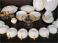 Ivory and Gold China with Noritake Nippon