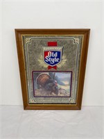 1993 OLD STYLE Eastern Wild Turkey Beer Mirror