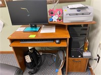 Computer Desk-No Contents