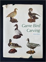 Game Bird Carving HC Book w/ DJ 
Tear on one