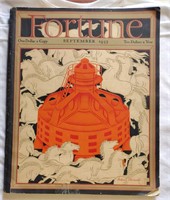 September 1933 "Fortune" Magazine EX Ad's Galore!