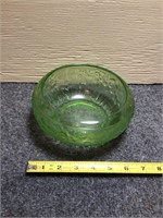 Vaseline Glass Bowl