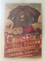Bull Durham tobacco advertisement