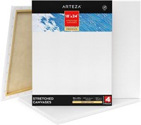 NEW $141 Stretched Canvases for Painting,pack of 4