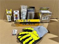 Lot of new tools/home improvement items, dewalt