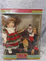 Classic Treasures 9" porcelain doll Original Box