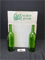 Green Glass Bottles