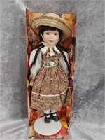 Majestic Collection Porcelain Doll 16"