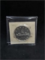 Canada 1948 Silver Dollar ICCS #MS60