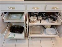 Corning Ware Casserole, T-Fal Pans Baking Dishes