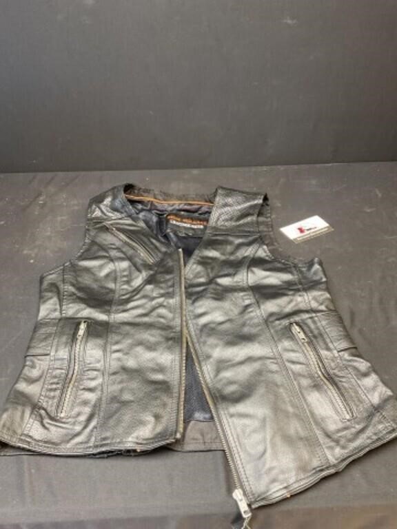 Leather Vest Size XL