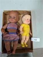 The Sun Rubber Company Doll & Shindana Doll
