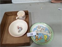 Salem Furniture Company Plate & Mug and