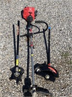 CRAFTSMAN WEEDEATER WITH EDGING ATTACHMENTS