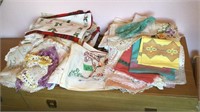 Vintage hand embroidered items