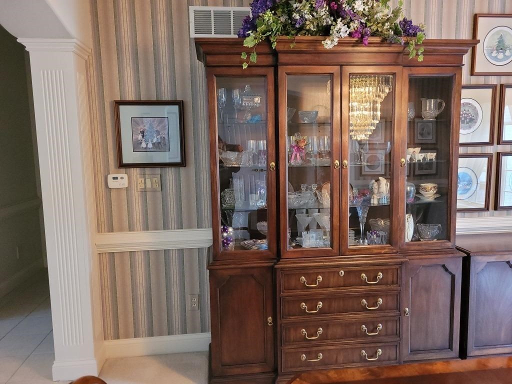 Hekman China Cabinet  (contents not included)