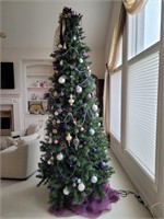 9' Christmas Tree with Ornaments