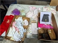 Doll Clothes, Rocking Chair, Hangers & Other