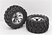 Two Red Cat RC V-Tread Truck Tires NEW