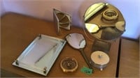 Vintage Mirrors and jewelry boxes