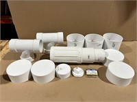 Lot of new NDS PVC fixtures & pieces. MSRP $100+