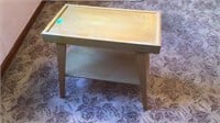 Bedside table. 15 X 25X 22. Goes w/ lot#s 128,