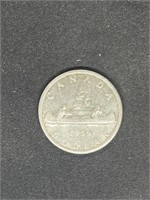 Canadian Silver Dollar 1959
