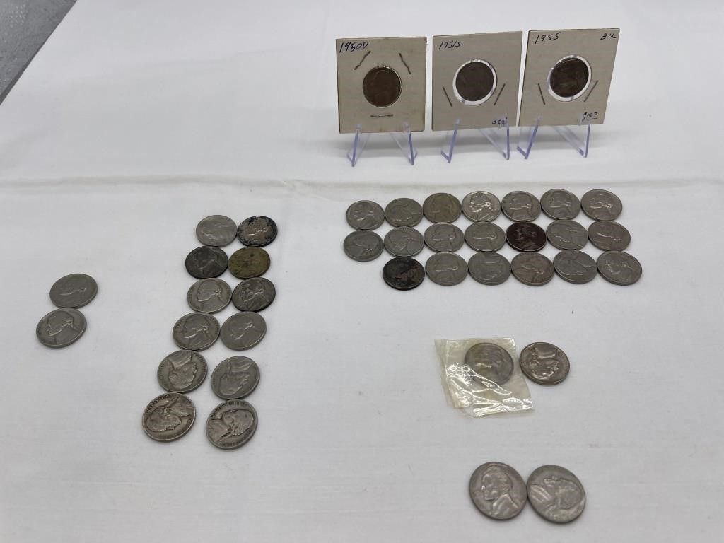 Jefferson Nickels Approx 40 1930-80’s