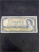 1954 Bank of Canada Twenty Dollar