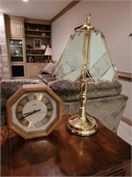 Clock and Touch Lamp