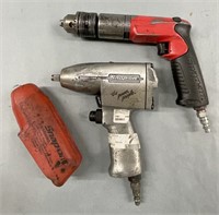 Snap-On 1/2" pneumatic drill, reversible
