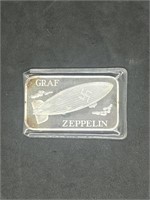1 OZ Silver Bar Zeppelin