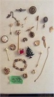 Vintage stick pins and more
