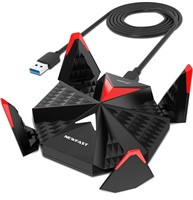 ($85) NEWFAST AX5400 Tri-band Gigabit WiFi