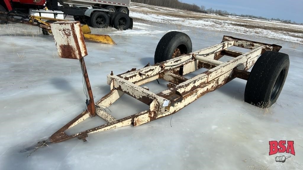 Custom Built HD  Single Axle Trailer