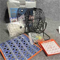 Bingo set with cards & Cage, LNIB