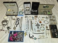 Estate Lot of Misc Costume Jewelry