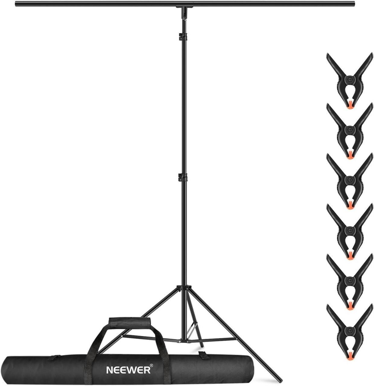 NEEWER T-Shaped Backdrop Support Stand Kit,