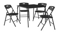 Peakform 5 Piece Folding Table and Chair Set