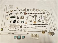 Lot of Sterling Silver Jewelry ~ 326 grams total