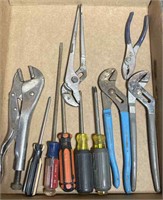 Assorted Lot- Craftsman locking pliers,