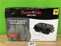 FlameGlo 17 inch Portable Charcoal Grill