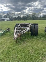 Semi Trailer Dolly, Owner Has Extra Wheel For It