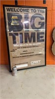 Framed Big time poster