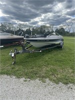 Boat with Chrysler 45 Engine & Boat Trailer