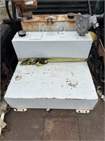 50 Gallon L Shaped Fuel Transfer Tank with Manual