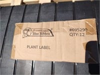 12 Packs of 10 Large Plant Garden Labels