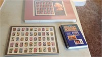 Stamps and stamp book