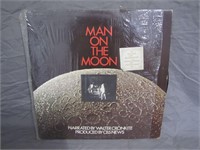 Man On The Moon CBS News Vinyl Record