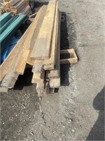 Quantity of miscellaneous rough lumber